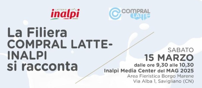 La filiera Compral latte si racconta sabato in una conferenza