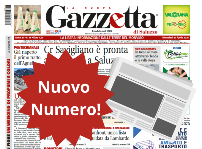 Nuovo Numero del 30 aprile in Edicola!