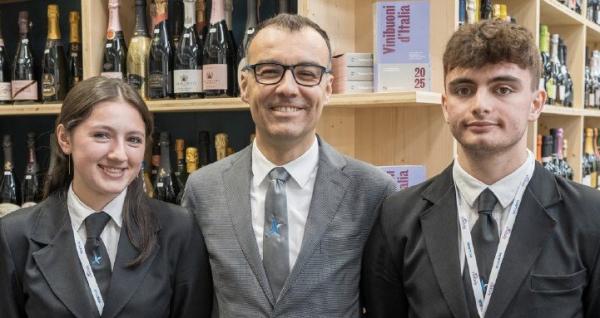 Con Oglietti a Vinitaly
