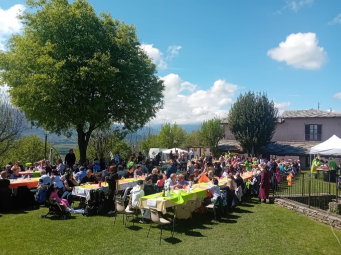 Il successo della Pasquetta sulla Rocca