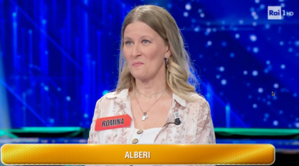 Un pezzo di Saluzzo a L’Eredità con Romina Bollati