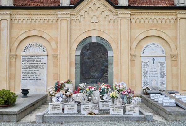 Domenica 27 aprile verrà presentato nel cimitero il sacrario dei partigiani