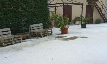 Violenta grandinata a Bagnolo, Barge e Cavour