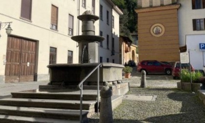 Cavour, torna a zampillare la fontana di San Lorenzo