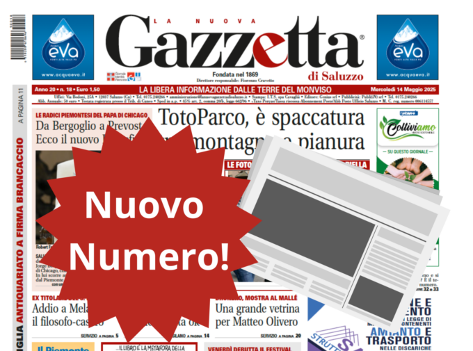 Nuovo Numero del 14 maggio in Edicola!