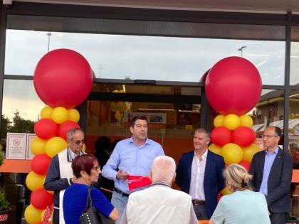 Inaugurato il nuovo supermercato Conad sotto la Rocca