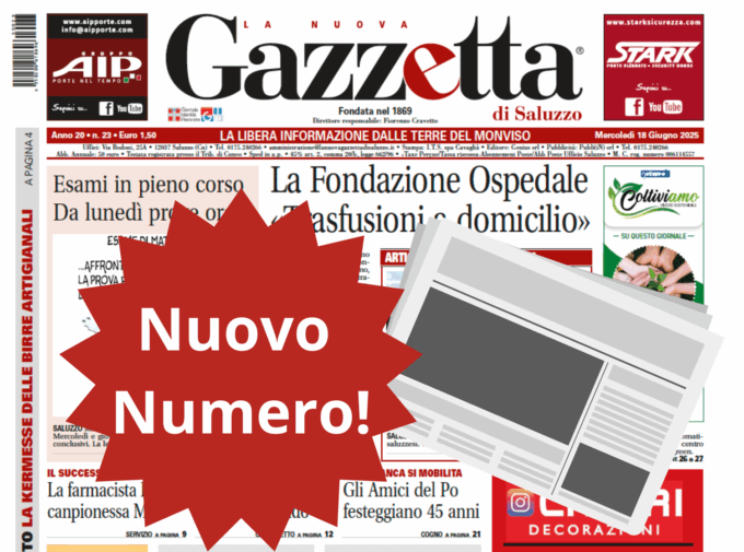Nuovo Numero del 18 giugno in Edicola