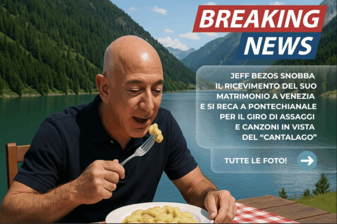 Jeff Bezos a Pontechianale? La trovata social per Cantalago