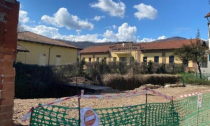 Cantieri per strade e scuole a Santa Maria nuova piazza