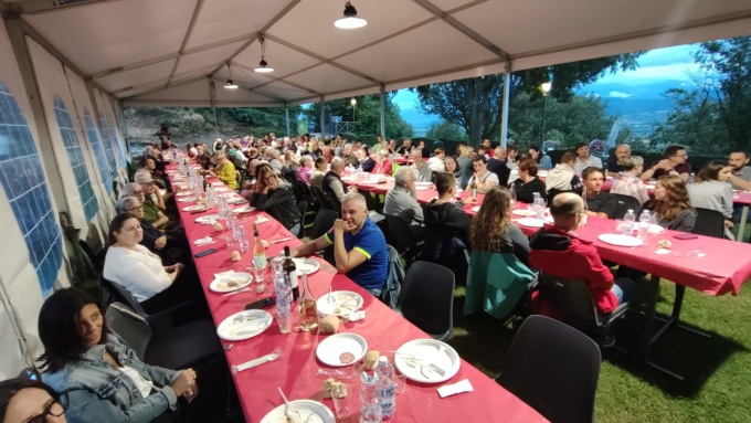 Atmosfera di festa sulla Rocca