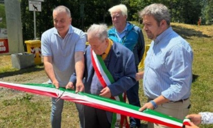 Casteldelfino, inaugurata l’area barbecue