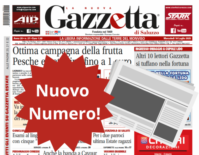 Nuovo Numero del 16 luglio in Edicola