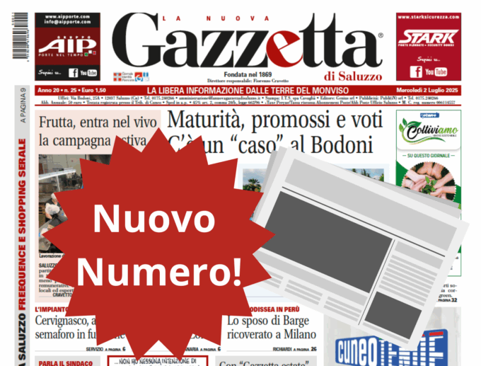 Nuovo Numero del 2 luglio in Edicola