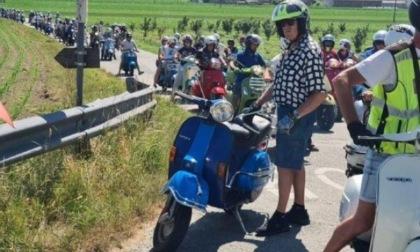 Oltre 100 in Vespa al raduno di Cavour
