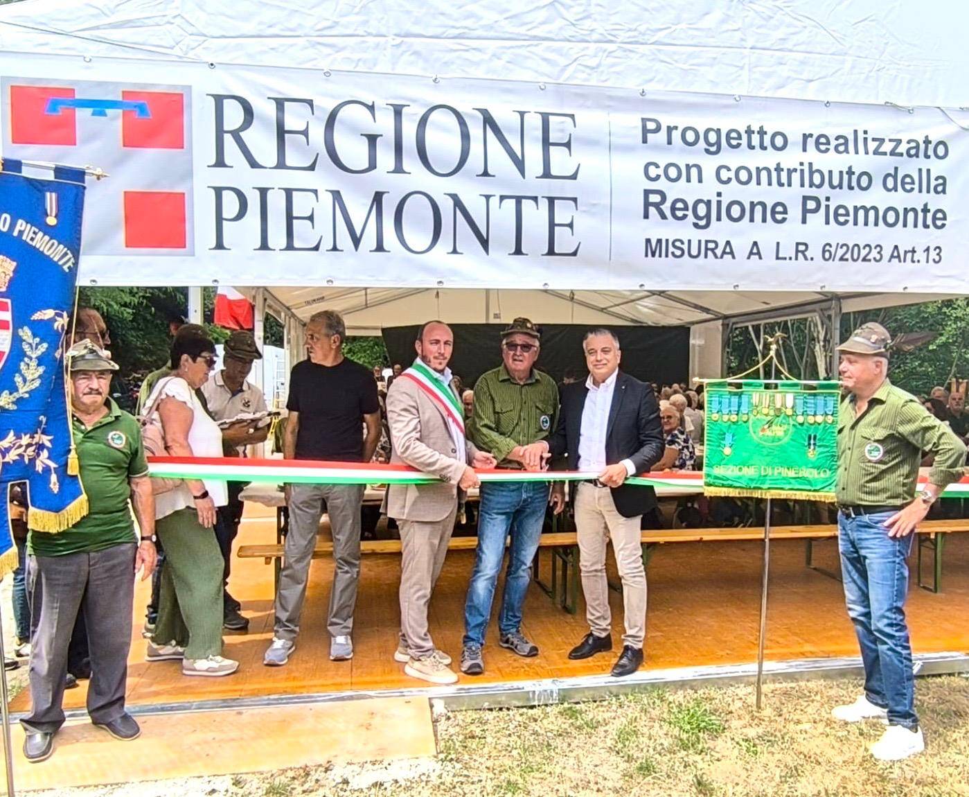 Bagnolo alpini tendostruttura