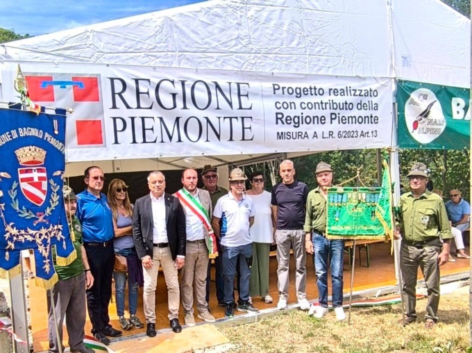 A Bagnolo la nuova tendostruttura degli alpini