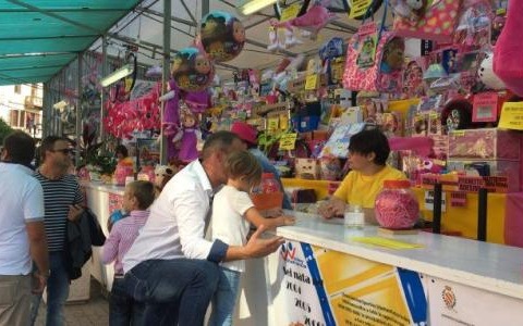 Fuochi sabato Crocetta lunedì Domenica clou