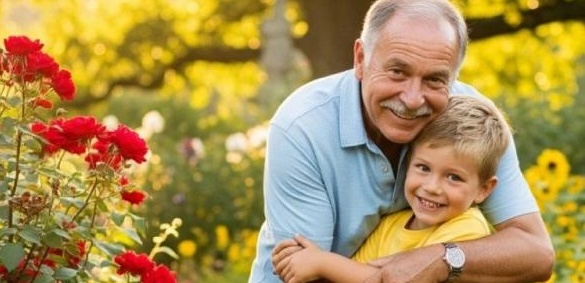 Tra nonni, figli e nipoti un rapporto tutto speciale