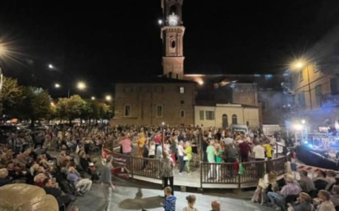 Slitta il gran finale di San Chiaffredo