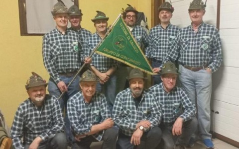Cervignasco in festa: compie 60 anni il gruppo alpini