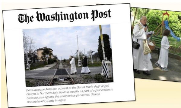 Quella foto uscita sul Washington Post di don Beppe