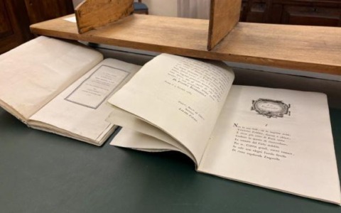Due libri della tipografia di Bodoni donati alla città da Alberto Basso