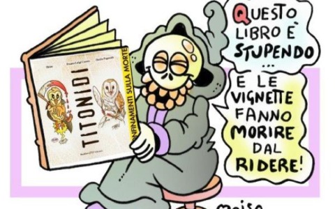 Un libro all’ultimo respiro, con humour
