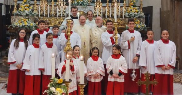 A Scarnafigi l’ingresso del parroco di pianura