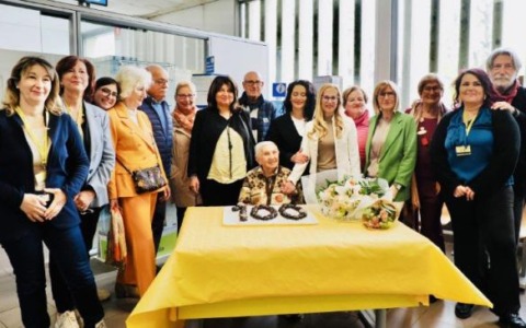 L’omaggio di Poste a Bruna Andreis