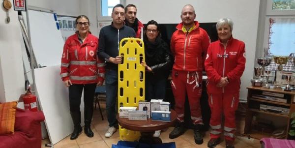 Nel ricordo di Giovanni i doni per la Cri Paesana