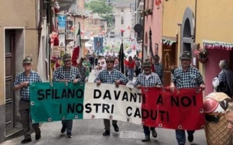 Alpini di Sampeyre in festa per i novant’anni del gruppo