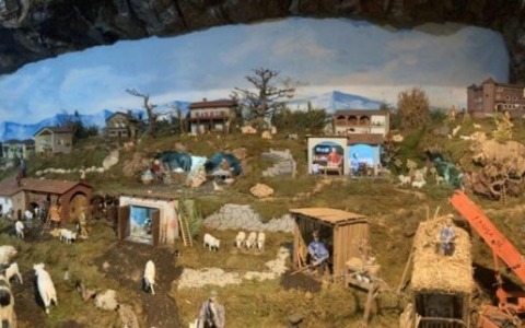 I presepi “di paese” a Villanova Solaro