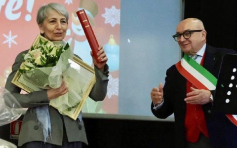 La cittadinanza ad Anna Sapino «Orgogliosa di essere morettese»
