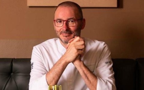 La “bakery” di Massimiliano Prete all’inaugurazione in via Spielberg