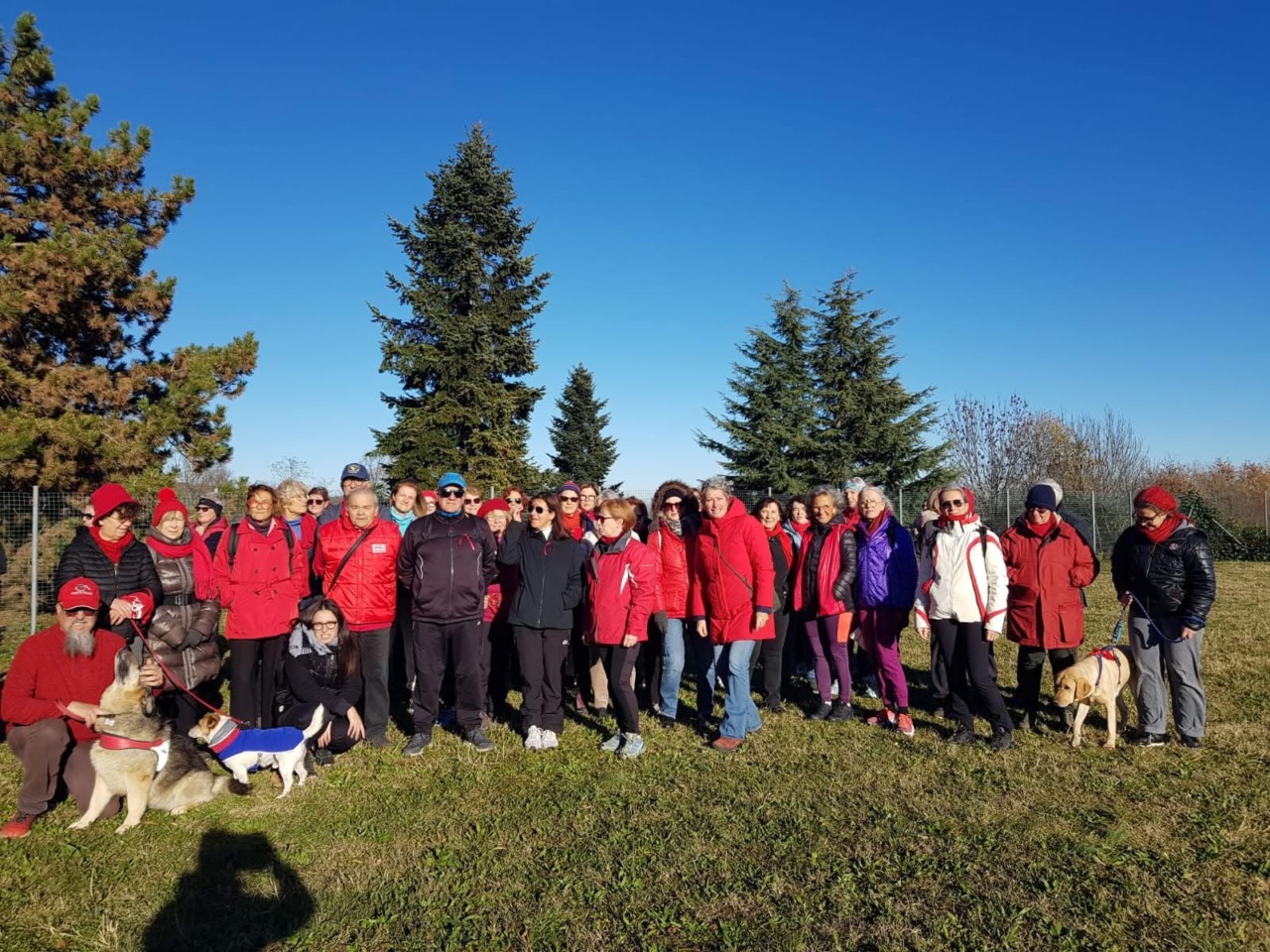 La camminata per le donne a Cavour