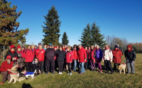 La camminata per le donne a Cavour