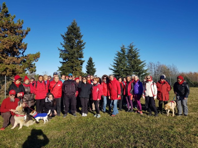 La camminata per le donne a Cavour
