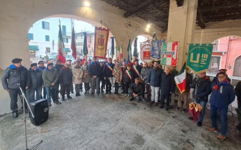 Il ricordo a Cavour dei partigiani Alfredo Sforzini e Gabi