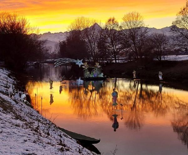 Villafranca capitale dei Presepi diffusi in pianura