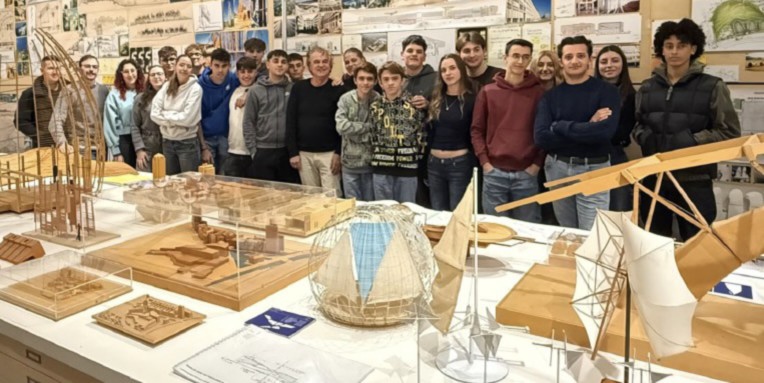 Geometri Denina ospiti di Renzo Piano