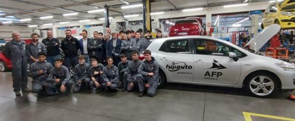 Verzuolo, a scuola di auto del futuro