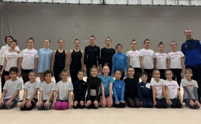 Collegiale di ginnastica ritmica Protagonista la Libertas Saluzzo