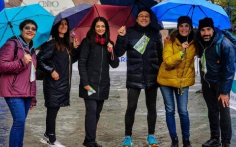 Gruppi da record: quasi un migliaio in cammino per le scuole di Saluzzo