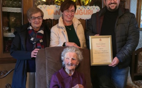 La cavourese Luigia Cordero compie 100 anni