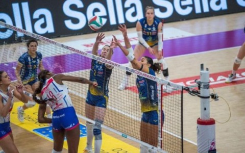 Buona prova della Monviso contro la corazzata di Egonu