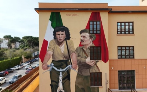 Un nuovo murale dedicato all’eroe Pompeo Colajanni