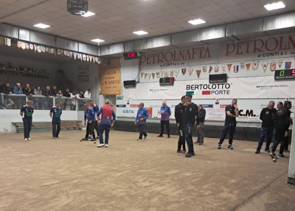 L’Auxilium Caffè della Vittoria alla finalissima contro Rossini