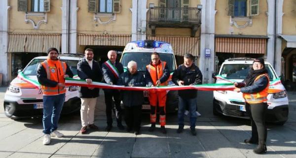 Presentati domenica i 3 nuovi automezzi della Croce Verde