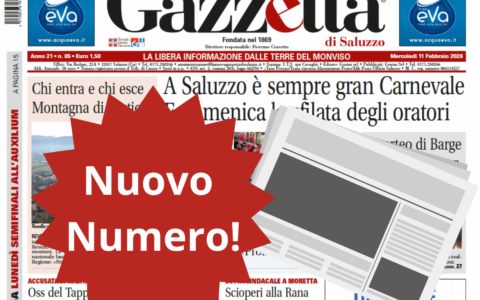 Nuovo Numero dell’11 febbraio in Edicola