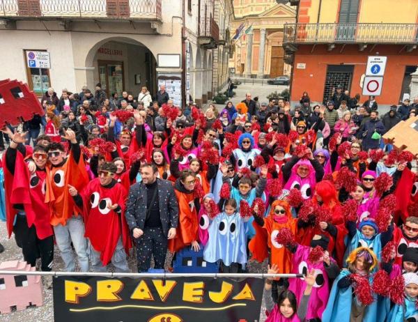 A Caraglio trionfa S. Chiaffredo Minions padroni del Carnevale